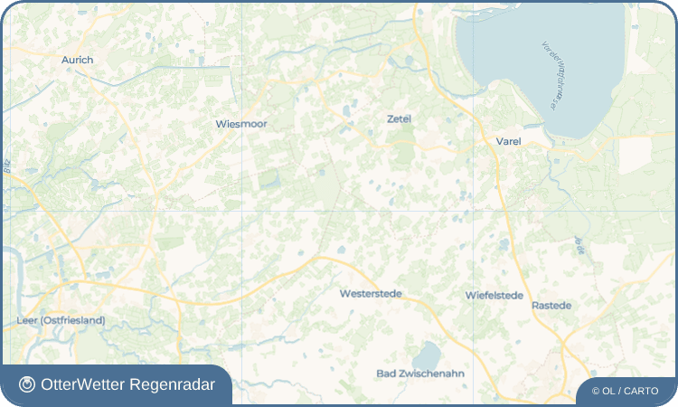 OtterWetter Regenradar-Widget Tarbarg