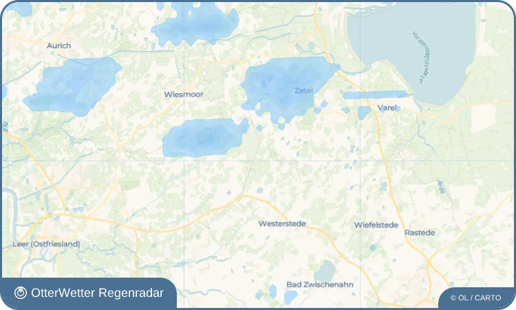 Wetter-Widget-Vorschau mit Vorhersagedaten für Tarbarg
