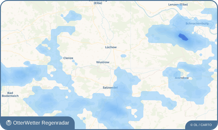 OtterWetter Regenradar-Widget Teplingen