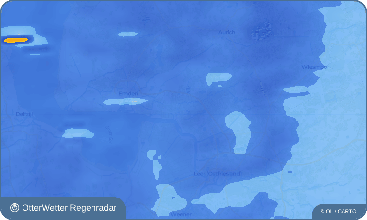 OtterWetter Regenradar-Widget Tergast
