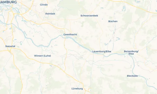 Regenradar Vorschaubild - Aktuelle Niederschläge in Tespe und Umgebung