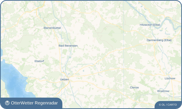 OtterWetter Regenradar-Widget Testorf