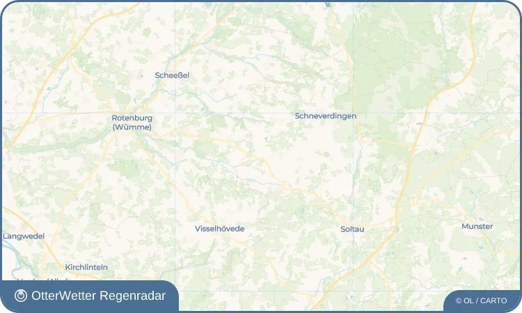 Widget-Vorschau für Tewel Wetter-Widget-Vorschau mit Vorhersagedaten für Tewel