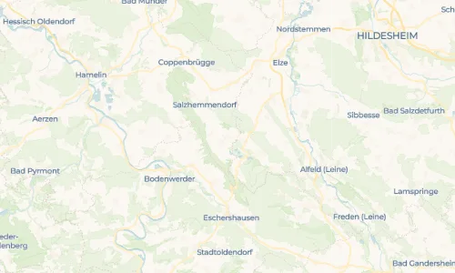Regenradar Vorschaubild - Aktuelle Niederschläge in Thüste und Umgebung