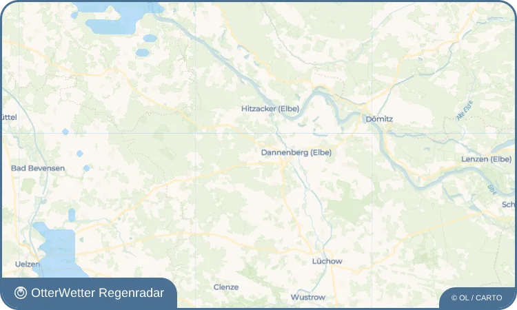 Widget-Vorschau für Thunpadel Wetter-Widget-Vorschau mit Vorhersagedaten für Thunpadel