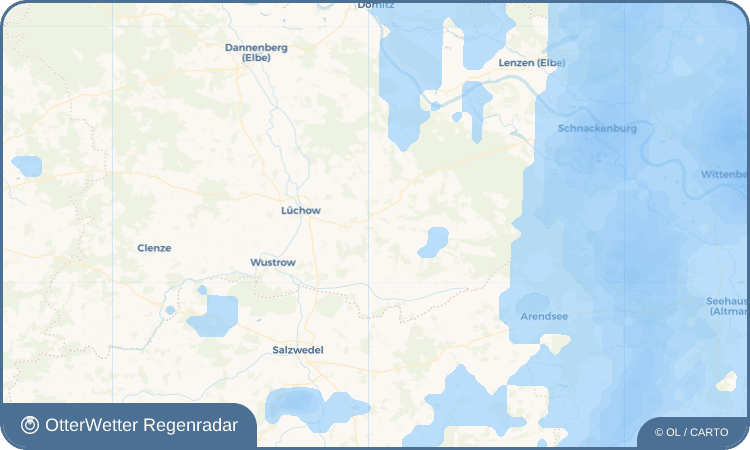 OtterWetter Regenradar-Widget Thurau