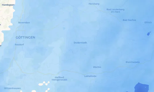 Regenradar Vorschaubild - Aktuelle Niederschläge in Tiftlingerode und Umgebung