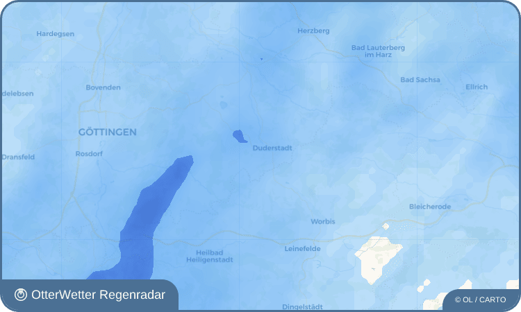 OtterWetter Regenradar-Widget Tiftlingerode