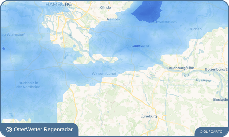 OtterWetter Regenradar-Widget Tönnhausen