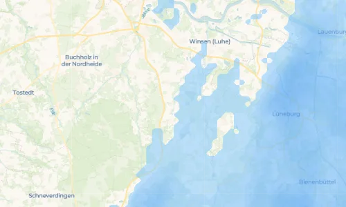 Regenradar Vorschaubild - Aktuelle Niederschläge in Toppenstedt und Umgebung