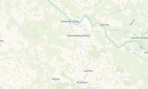 Regenradar Vorschaubild - Aktuelle Niederschläge in Tramm und Umgebung