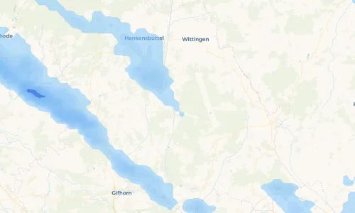 Regenradar Vorschaubild - Aktuelle Niederschläge in Transvaal und Umgebung