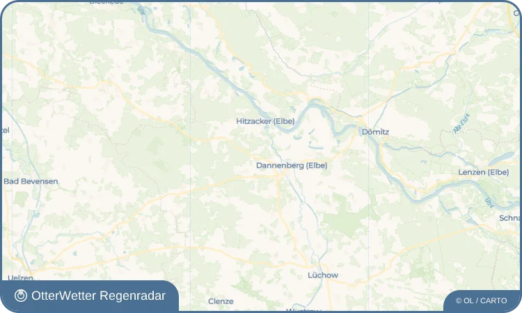 Wetter-Widget-Vorschau mit Vorhersagedaten für Tripkau