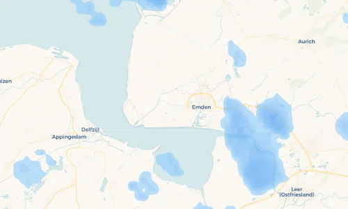 Regenradar Vorschaubild - Aktuelle Niederschläge in Twixlum und Umgebung