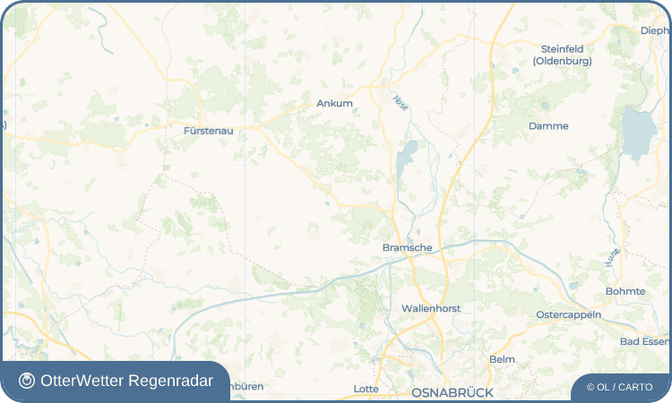 OtterWetter Regenradar-Widget Ueffeln