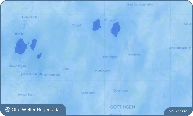 Widget-Vorschau für Üssinghausen Wetter-Widget-Vorschau mit Vorhersagedaten für Üssinghausen