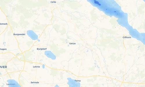 Regenradar Vorschaubild - Aktuelle Niederschläge in Uetze und Umgebung