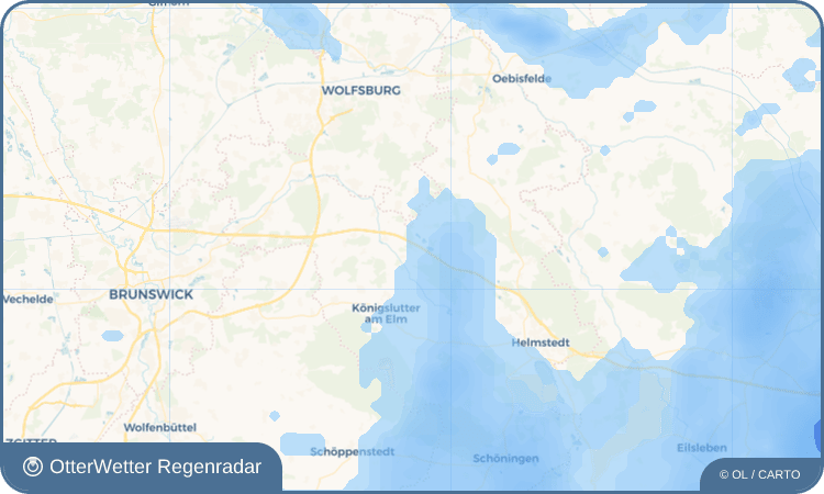 Wetter-Widget-Vorschau mit Vorhersagedaten für Uhry