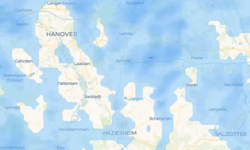 Regenradar Ummeln: aktuelle Niederschläge in Ummeln und Umgebung, Stand 17. Oktober 2026 um 20:35 Uhr