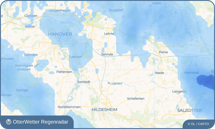 OtterWetter Regenradar-Widget Ummeln