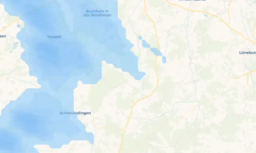 Regenradar Vorschaubild - Aktuelle Niederschläge in Undeloh und Umgebung