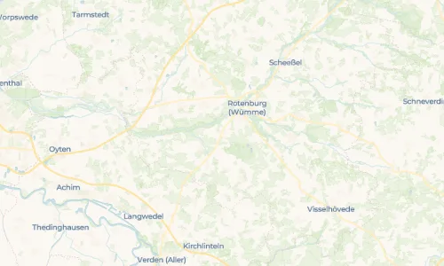 Regenradar Vorschaubild - Aktuelle Niederschläge in Unterstedt und Umgebung