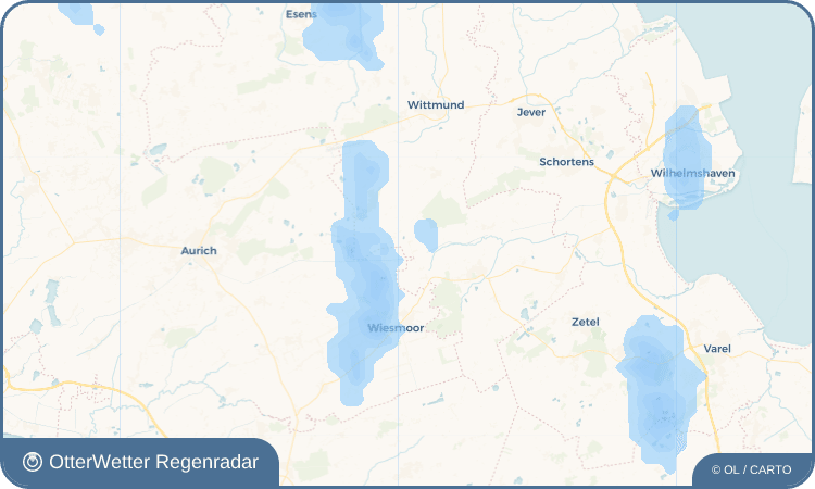 OtterWetter Regenradar-Widget Upschört