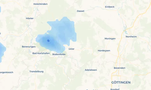 Regenradar Vorschaubild - Aktuelle Niederschläge in Vahle und Umgebung