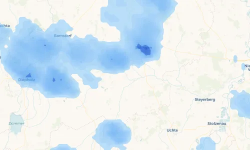 Regenradar Vorschaubild - Aktuelle Niederschläge in Varrel und Umgebung