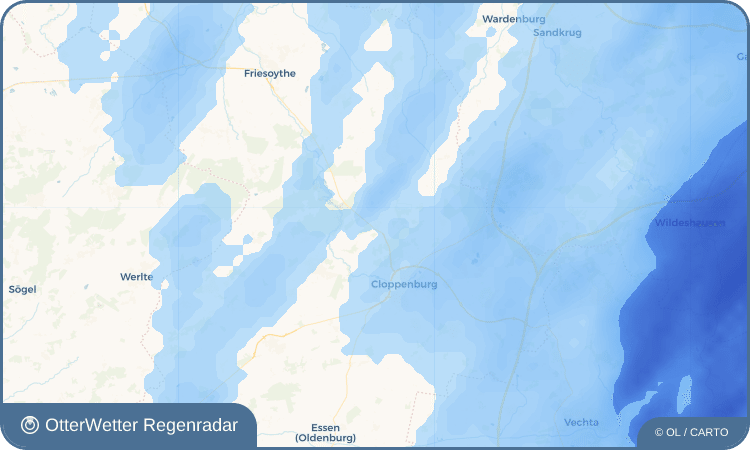 Widget-Vorschau für Varrelbusch Wetter-Widget-Vorschau mit Vorhersagedaten für Varrelbusch