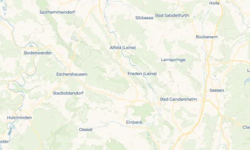 Regenradar Vorschaubild - Aktuelle Niederschläge in Varrigsen und Umgebung