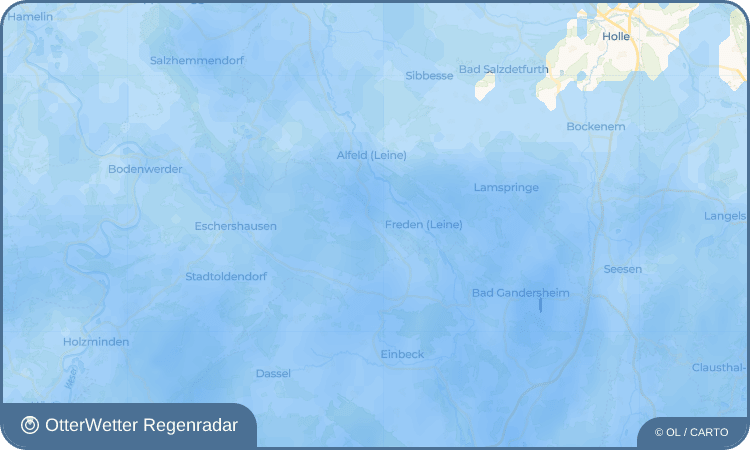 OtterWetter Regenradar-Widget Varrigsen