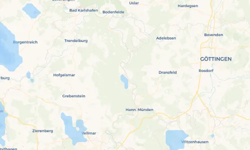 Regenradar Vorschaubild - Aktuelle Niederschläge in Veckerhagen und Umgebung