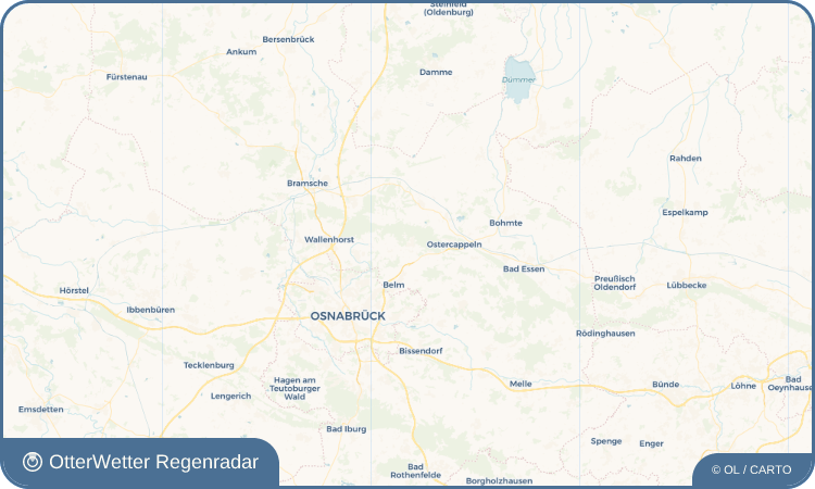 OtterWetter Regenradar-Widget Vehrte