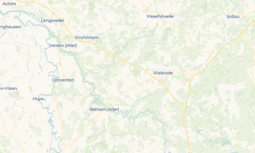 Regenradar Vorschaubild - Aktuelle Niederschläge in Vethem und Umgebung