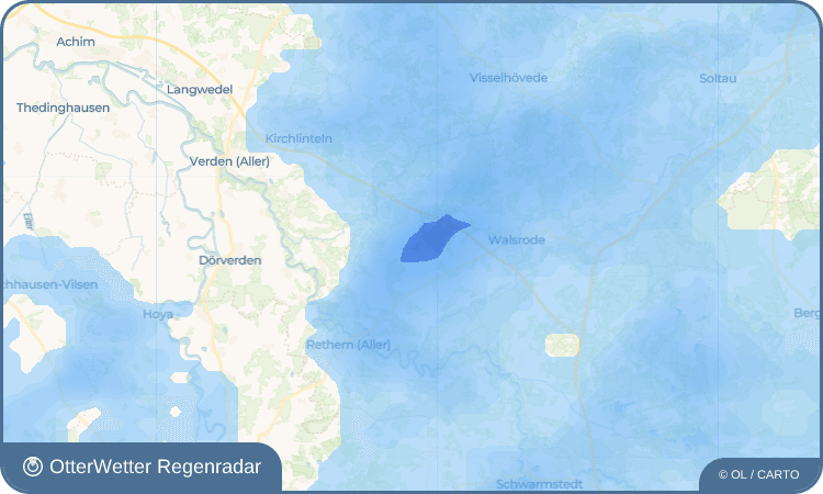 OtterWetter Regenradar-Widget Vethem