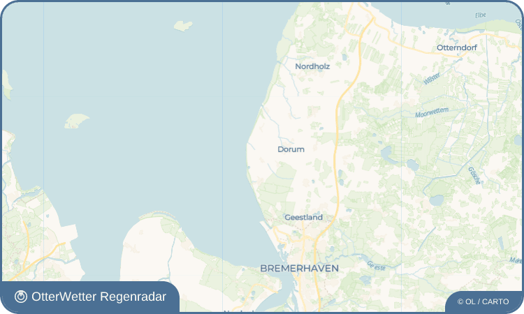 OtterWetter Regenradar-Widget Vierhausen