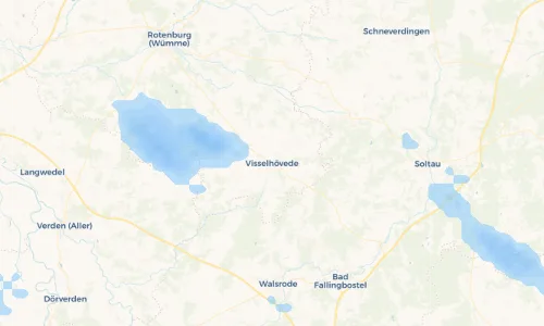 Regenradar Vorschaubild - Aktuelle Niederschläge in Visselhövede und Umgebung