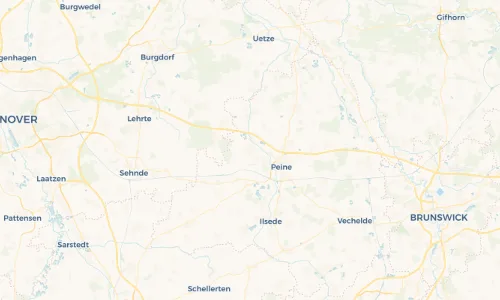 Regenradar Vorschaubild - Aktuelle Niederschläge in Vöhrum und Umgebung
