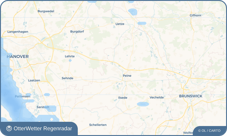 Wetter-Widget-Vorschau mit Vorhersagedaten für Vöhrum