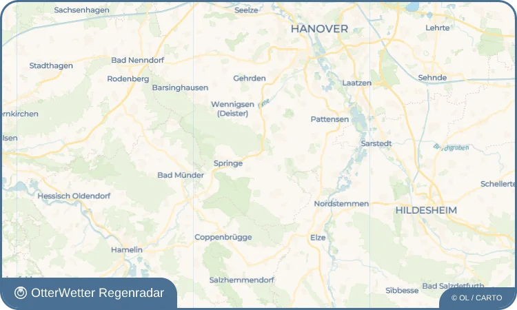 Widget-Vorschau für Völksen Wetter-Widget-Vorschau mit Vorhersagedaten für Völksen