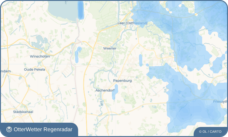 Wetter-Widget-Vorschau mit Vorhersagedaten für Völlen