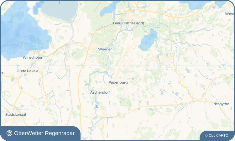 Wetter-Widget-Vorschau mit Vorhersagedaten für Völlenerfehn