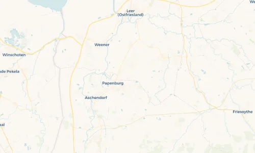 Regenradar Vorschaubild - Aktuelle Niederschläge in Völlenerkönigsfehn und Umgebung