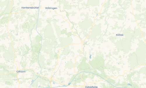 Regenradar Voitze: aktuelle Niederschläge in Voitze und Umgebung, Stand 21. Oktober 2026 um 20:30 Uhr