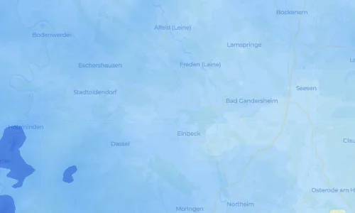 Regenradar Vorschaubild - Aktuelle Niederschläge in Voldagsen und Umgebung
