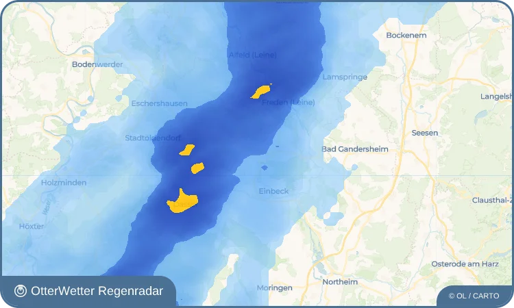 Widget-Vorschau für Voldagsen Wetter-Widget-Vorschau mit Vorhersagedaten für Voldagsen