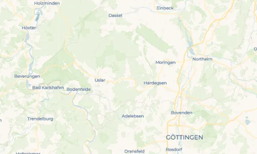 Regenradar Vorschaubild - Aktuelle Niederschläge in Volpriehausen und Umgebung