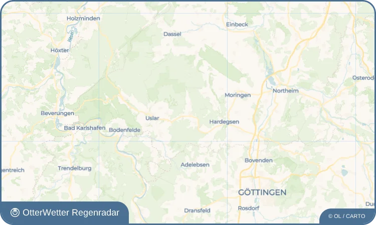 Wetter-Widget-Vorschau mit Vorhersagedaten für Volpriehausen