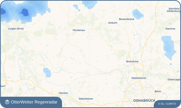 Widget-Vorschau für Voltlage Wetter-Widget-Vorschau mit Vorhersagedaten für Voltlage